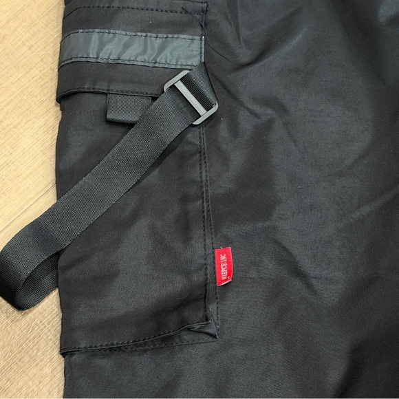 Niepce Unisex Techwear Matte Black Pants Streetwear Urban Casual Trouser Joggers - Picture 7 of 13